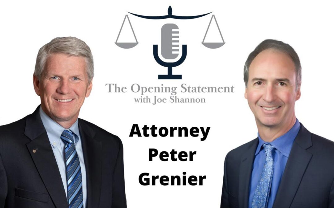Grenier Interviewed on The Opening Statement with Joe Shannon